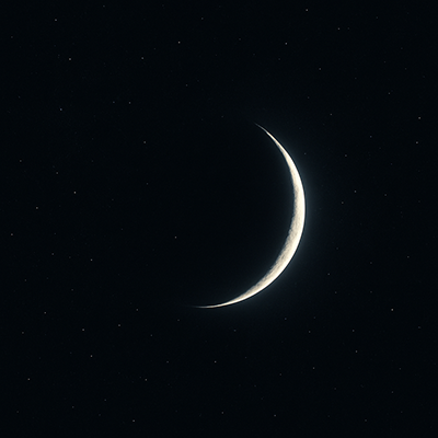 Waxing Crescent in Pisces